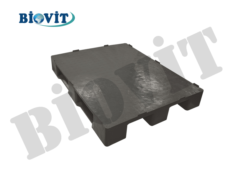 80 X 120 ÜSTÜ KAPALI KIZAKLI PLASTİK PALET